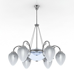 3D Chandelier preview