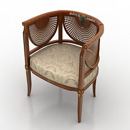 3D Armchair preview