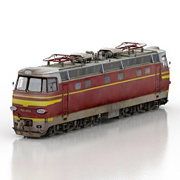 locomotive chs4 072 3D Model Preview #f40ad435