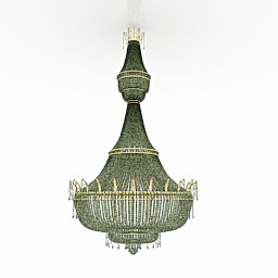 chandelier 3D Model Preview #bc5c2e06