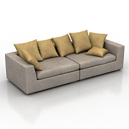 3D Sofa preview