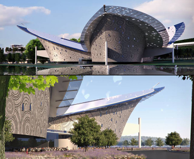 Hutye Civic Center, Pukou, Nanjing, China