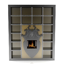 fireplace ipe cavalli visionnaire 3D Model Preview #7216c7ed