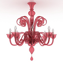 3D Chandelier preview