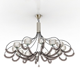 3D Chandelier preview