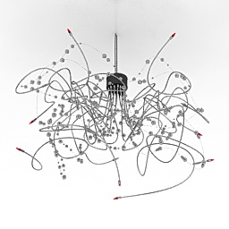 3D Chandelier preview