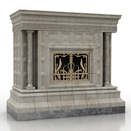 fireplace 3D Model Preview #98bdf8fc
