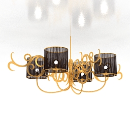 3D Chandelier preview