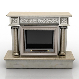 fireplace 3D Model Preview #8fbe1491