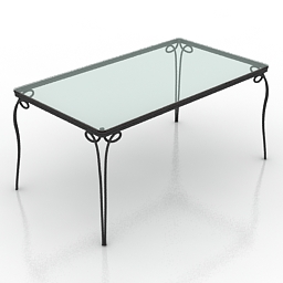 3D Table preview