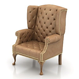 3D Armchair preview