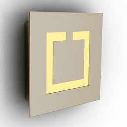 3D Sconce preview
