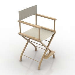 3D Armchair preview