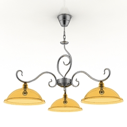 3D Chandelier preview