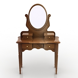 3D Dressing table preview