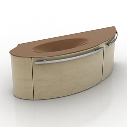 3D Wash-basin preview