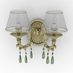 3D Sconce preview