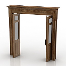 door 2 3D Model Preview #89e39367