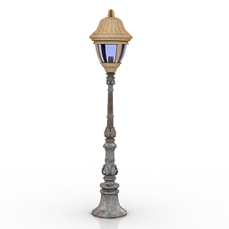 3D Lamppost preview