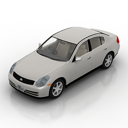 car nissan skyline 3D Model Preview #4ceadd5a