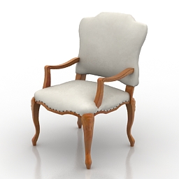 armchair hooker 200 351179 3D Model Preview #c109a06a