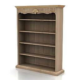 3D Bookcase preview
