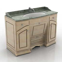 3D Washbasin preview