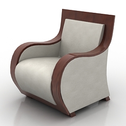 3D Armchair preview