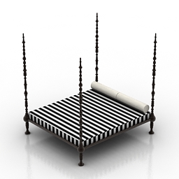 bed 3D Model Preview #c2a0e506