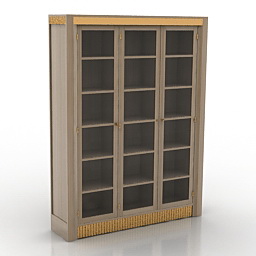 3D Bookcase preview