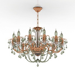 3D Chandelier preview