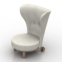 3D Armchair preview