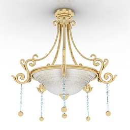 chandelier 1 3D Model Preview #d840e469