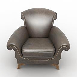 3D Armchair preview