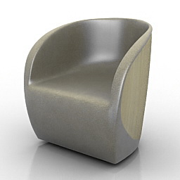 3D Armchair preview