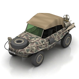 car swim 3D Model Preview #f2d4b550