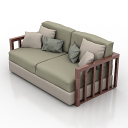 3D Sofa preview