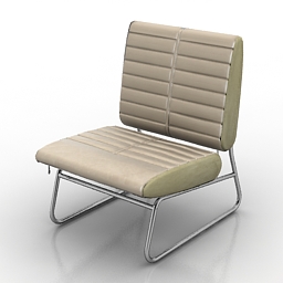 3D Armchair preview