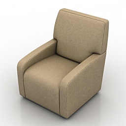 3D Armchair preview