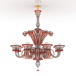 3D Chandelier preview