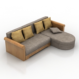 3D Sofa preview