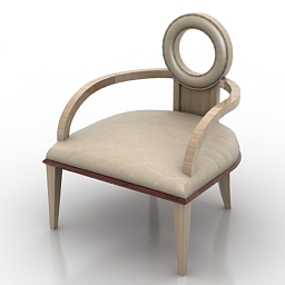 3D Armchair preview