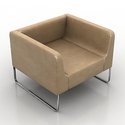 3D Armchair preview