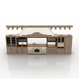 kitchen 3D Model Preview #f90ea007