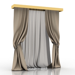curtain 3D Model Preview #a9719853
