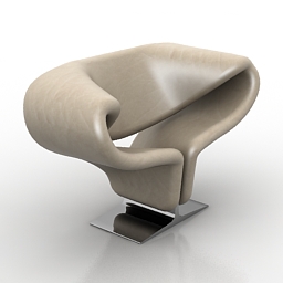 3D Armchair preview