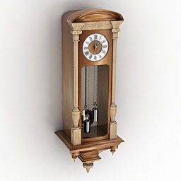 clock 3D Model Preview #052490ee