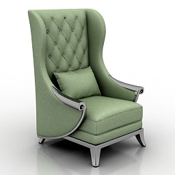 3D Armchair preview