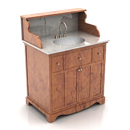 3D Wash-basin preview