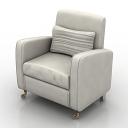 3D Armchair preview